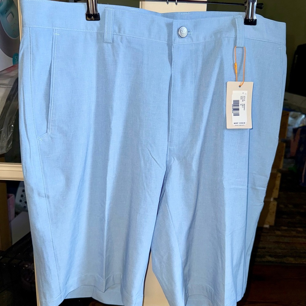 NWT Peter Millar Light Blue Men's Shorts